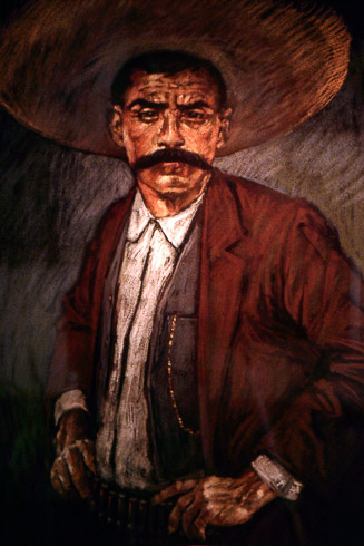 Portrait of Emiliano Zapata