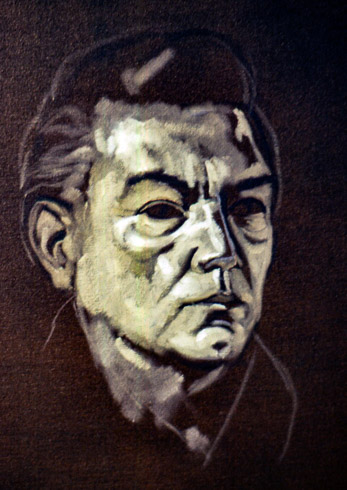 Self-portrait in abstract