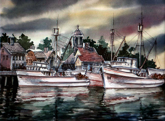 Eastern Maritime Scene